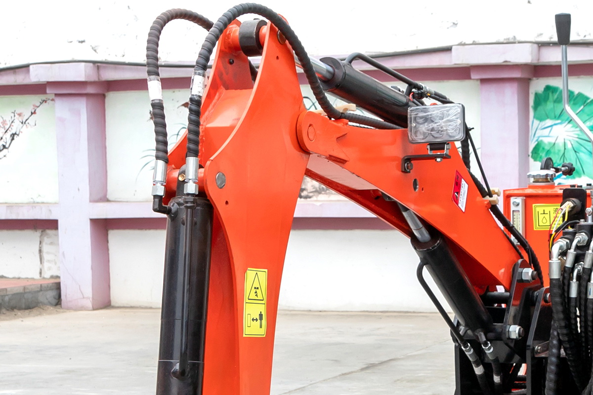 HW-08電梯版小型挖掘機(jī)