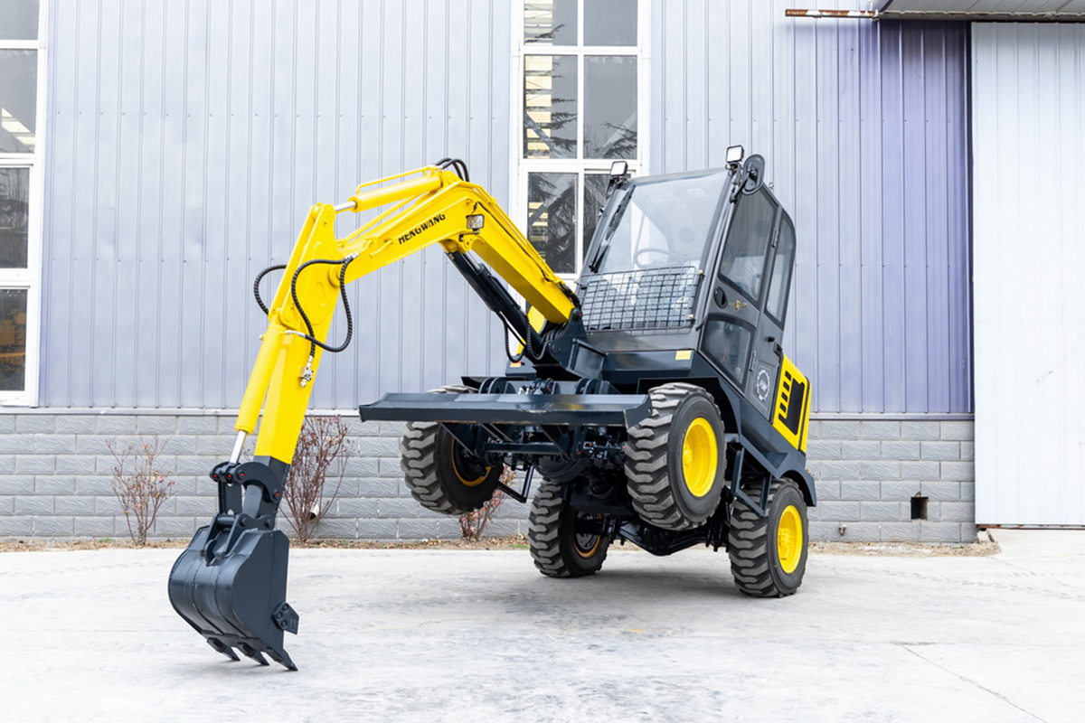 HWL40輪式挖掘機