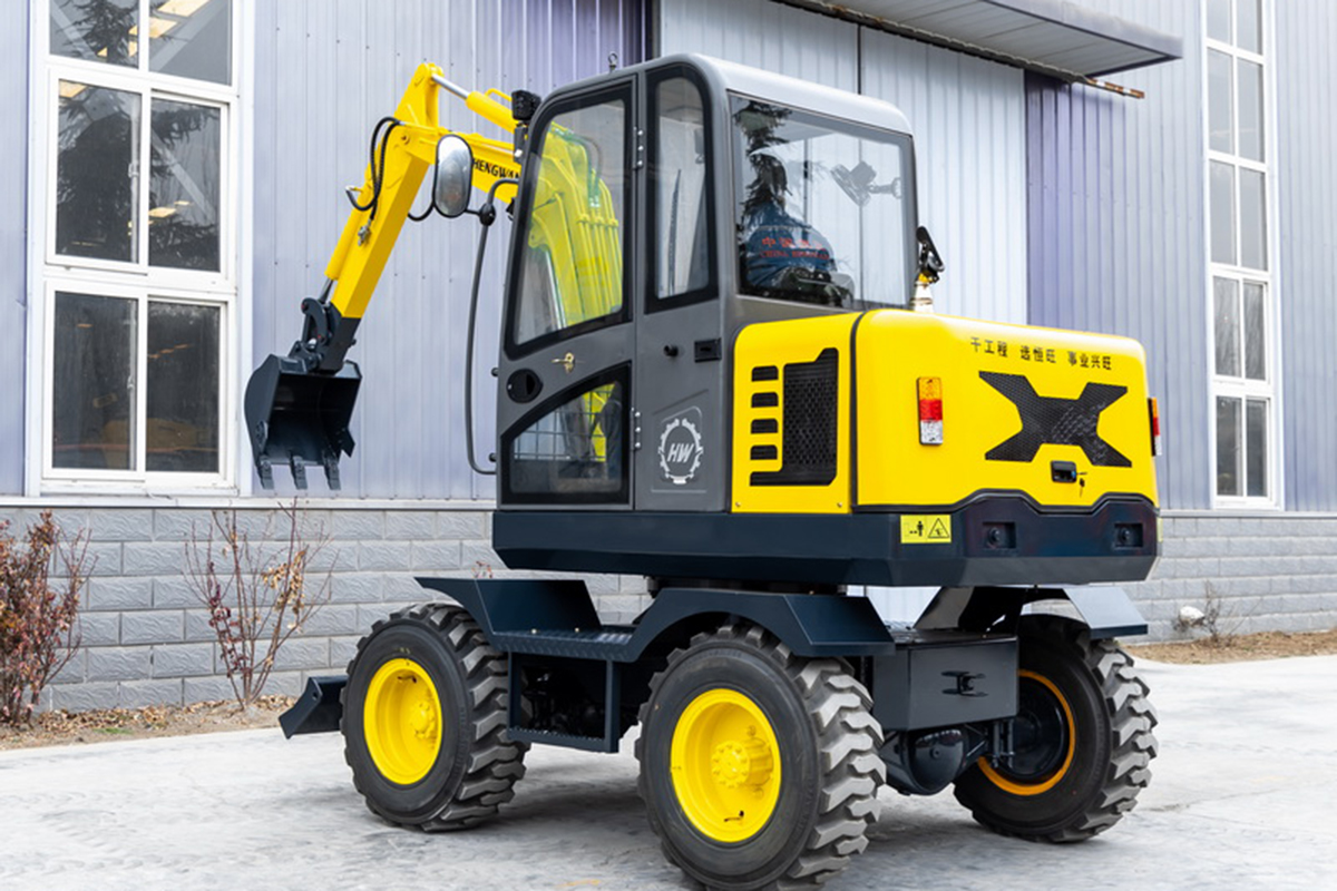 HWL40輪式挖掘機