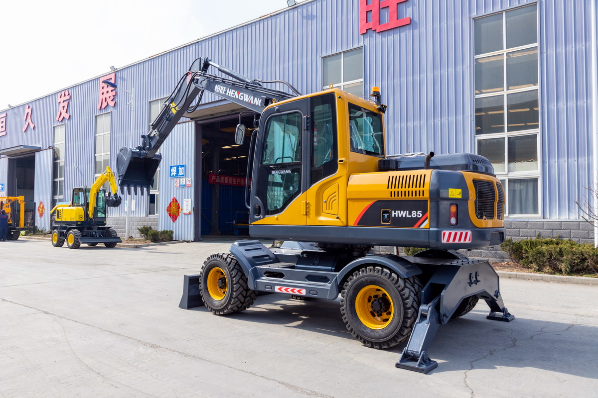 HWL90輪式挖掘機