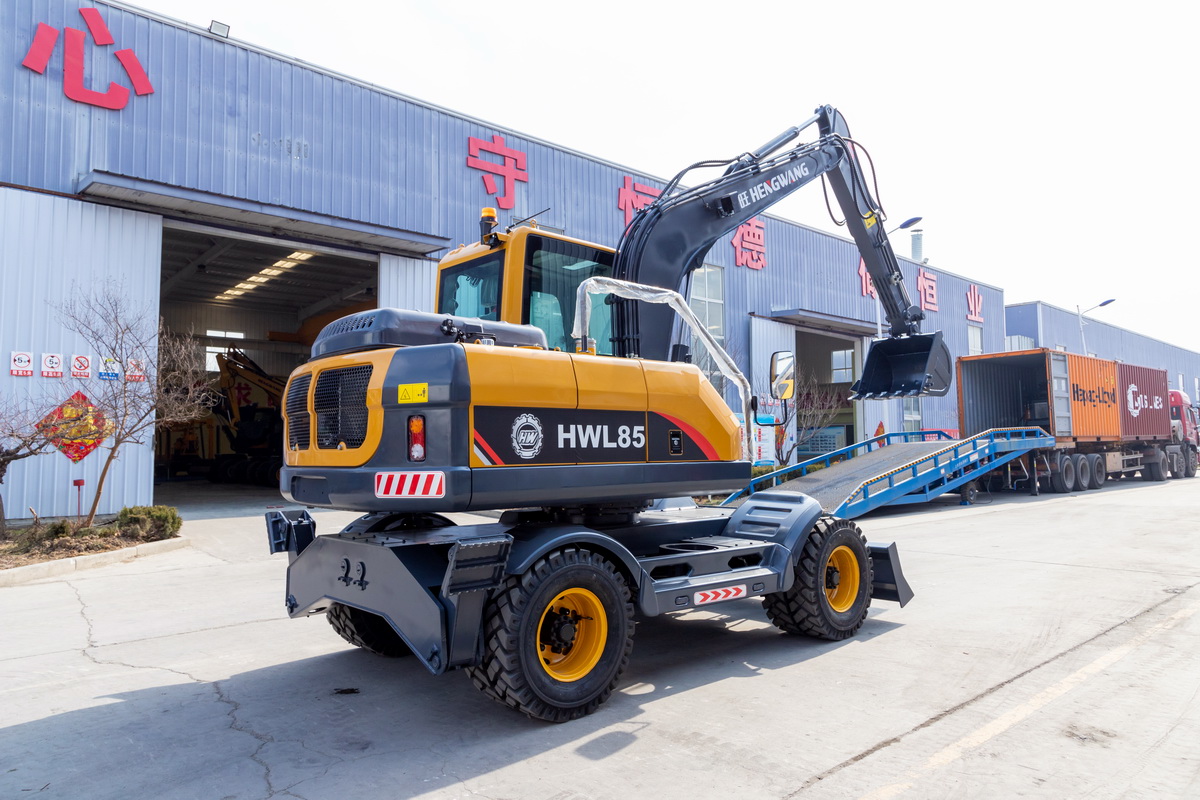 HWL90輪式挖掘機